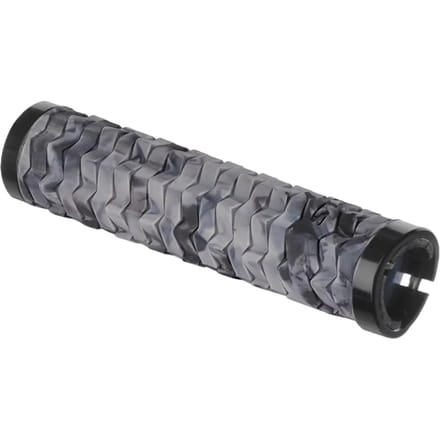 Fietsstuurhandvatten 135mm Grijs/Zwart - Merkloos
