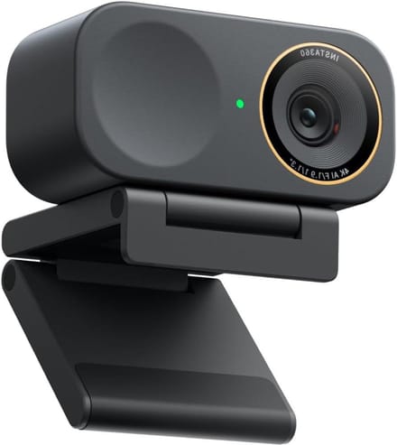 4K Webcam - PC Camera - Professionele Vergaderingen - Grote Beeldsensor - HDR Ondersteuning - Zwart Grafiet