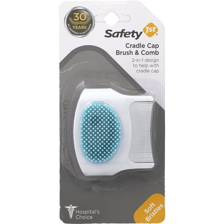 Safety 1st, couvercle sur pied, brosse et peigne, 1 pièce gray