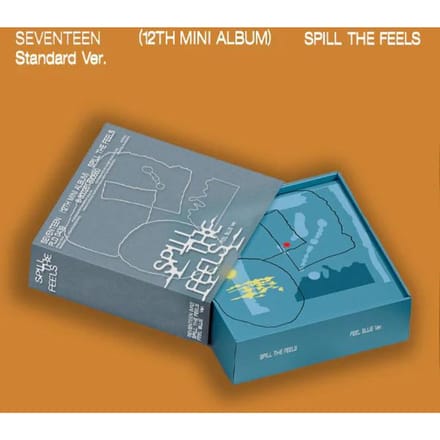 SEVENTEEN - [SPILL THE FEELS] 12e mini-album STANDARD Feel blue