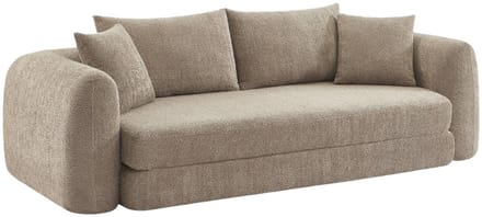 sweeek - Slaapbank met 3 zitplaatsen 243 x 112 x 66 cm - sweeetch