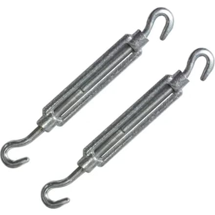 Sencys Kabelspanner - Gegalvaniseerd - Met Haken - M5 70mm - 2 Stuks