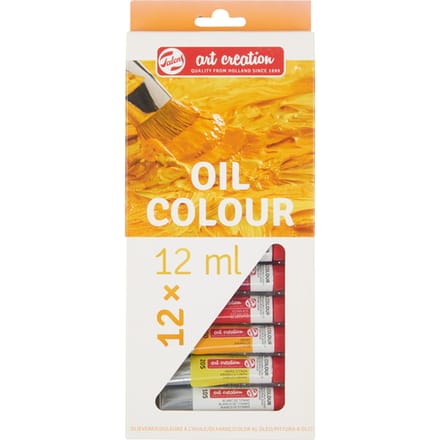 ARTCREATION EXPRESSION Set Olieverf 12x12 ml schoon