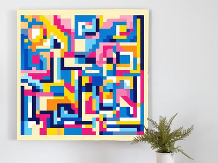 Kunstprint | Wanddecoratie | Dibond | 60 × 60 cm