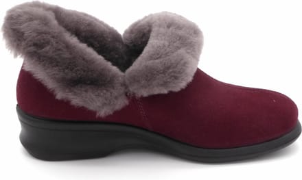 Rohde Dames Pantoffel Gevoerd - 2515-41 Bordeaux - Maat 5 (38)