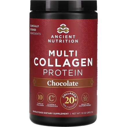 Nutrition Ancienne, Protéine Multi Collagène, Chocolat, 10 oz (283,2 g)