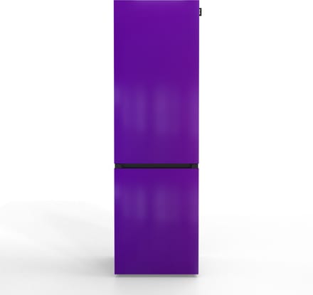 NUNKI LARGECOMBI-APLU / Combi Bottom Koelkast, E klasse, 269l, Plum Explosion, Gloss (ALL sides)