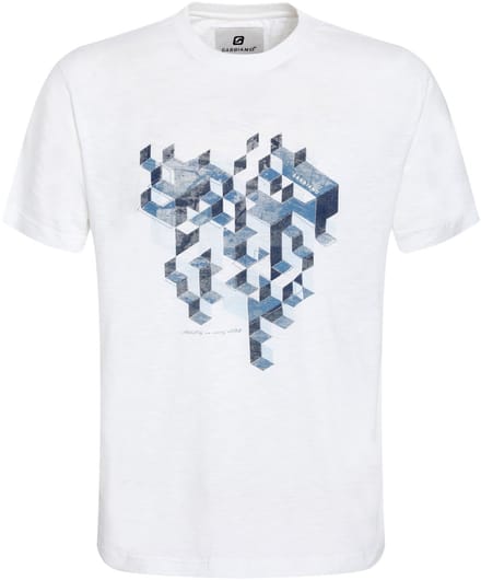 Gabbiano - Heren Shirt - 155516 - 102 Ecru