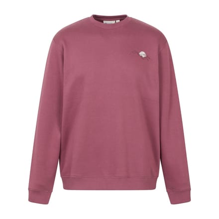 Mountain Warehouse Heren Berglandschap Sweatshirt (Bordeaux)