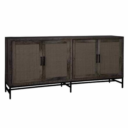 Tower Living - Carini dressoir - 200 cm - zwart