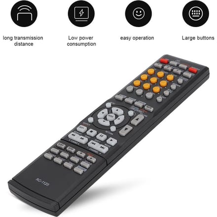 Télécommande de remplacement pour récepteur AV Denon RC 1120 AVR 391 AVR 591 AVR 390 black