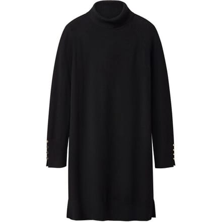 ESMARA Gebreide dames jurk (Zwart, M (40/42))