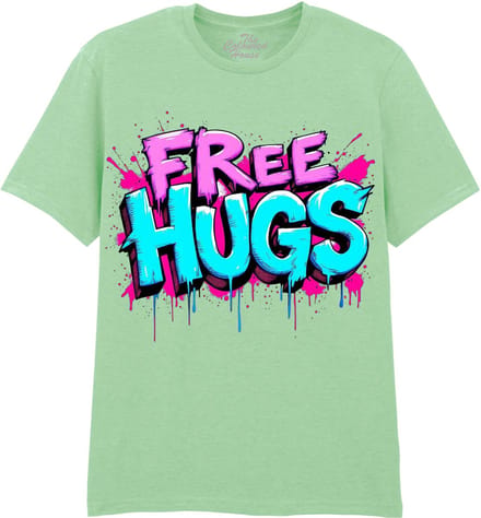 Free Hugs The Coloured House T-shirt M