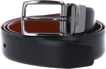 JOOP! Leren Riem Coll. Belt Reversible 3,0 CM W80 Black-Cognac Zwart Bruine