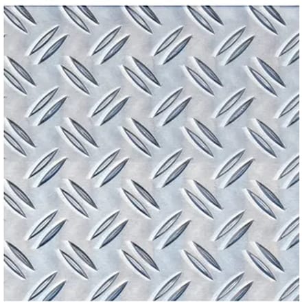 Alberts Structuurplaat - Aluminium - Natuur - Antislip - 200x1000x1,5mm