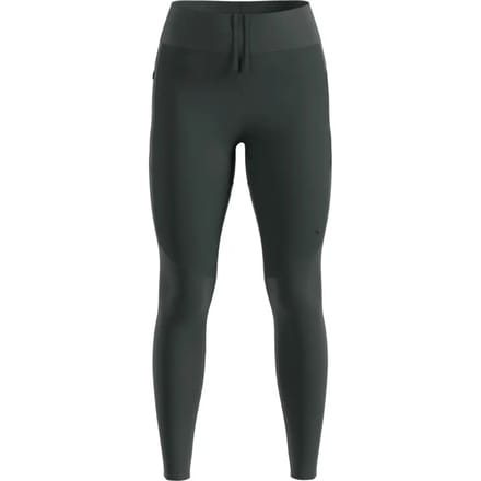 Odlo Zeroweight Warm Reflective Hardlooplegging Dames-Olijf