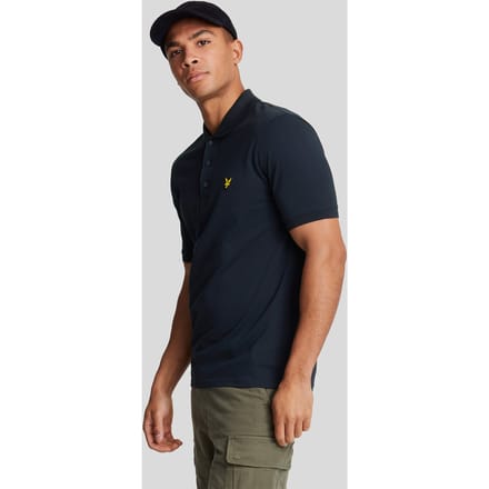 Lyle and Scott Polo Donkerblauw (navy) - Maat S - Heren