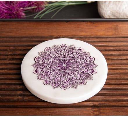 Wierookhouder Marmer Hart Mandala