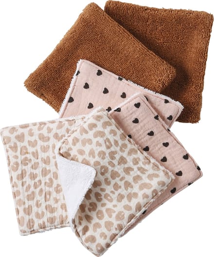 Vertbaudet Set van 6 washandjes