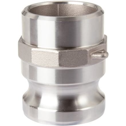 Camlock DN 90 (4'') Koppeling RVS met lasuiteinde (114.3 mm) Type F (AS) MIL-C-27487