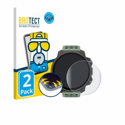 BROTECT - Screenprotector voor Suunto Vertical 2 - Folie Beschermfolie matte volledig dekking 2 Stuks