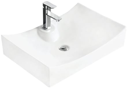 Mexen Gaja opzetwastafel 66 x 45 cm, wit - 21726600