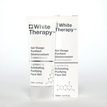 White Therapy + Lightening Exfoliating Purifying Face Gel, 100ml