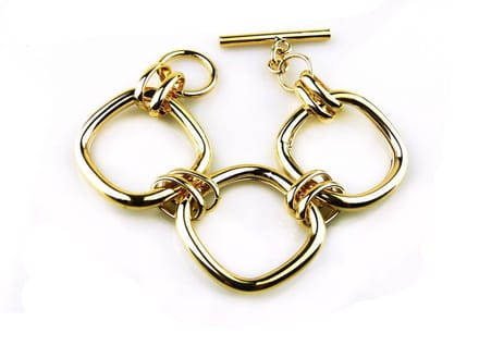 armband in brons model Glamstar - goudkleurig