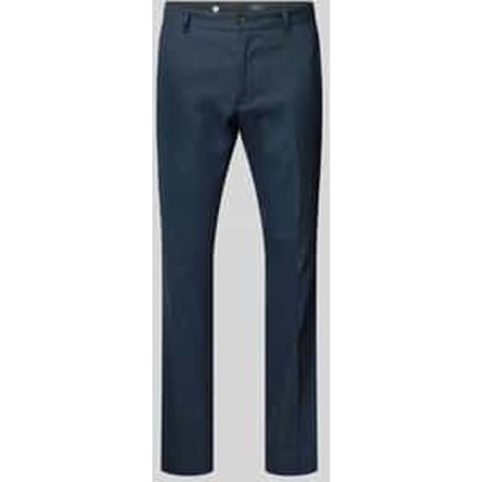pantalon regular fit van linnenmix