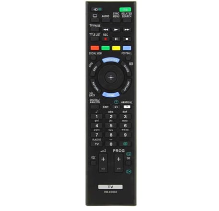 Jumada's - Afstandsbediening geschikt voor Sony LCD-LED-SMART TVs - Model RM-ED060