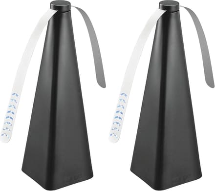 Tafelblad Bug en Fly Deterrent Fan 2 Pack - Zwart