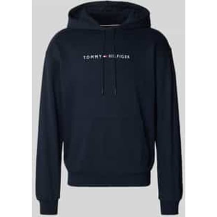 Regular fit hoodie van katoenmix