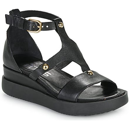 Sandalen met sleehak Mjus TIPA