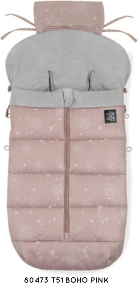 Jane Universal Fleece Kinderwagen Slaapzak Pink