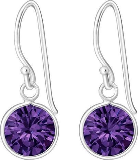 Montebello Oorbellen Aagje Ameth - 925 Zilver E-Coating - ∅8mm - 22mm
