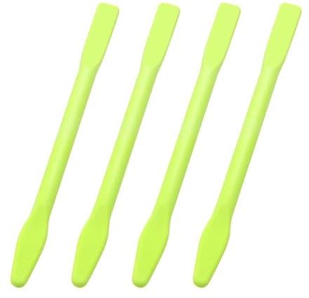 Wenkbrauw Wax Sticks - Ontharingsapplicator - Precisie Ontharen - Herbruikbaar Siliconen - 4 Stuks - Teal