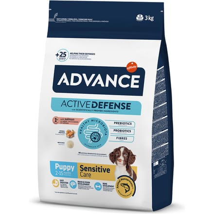 2x3kg Puppy Sensitive Advance hondenvoer