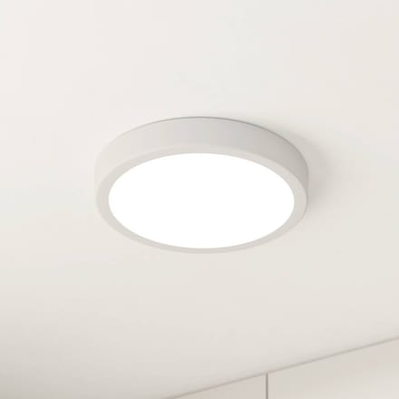 EGLO LED plafondlamp Fueva 5 IP44 3000K wit Ø21cm