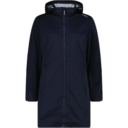 Lichte dames softshell parka met afneembare capuchon CMP