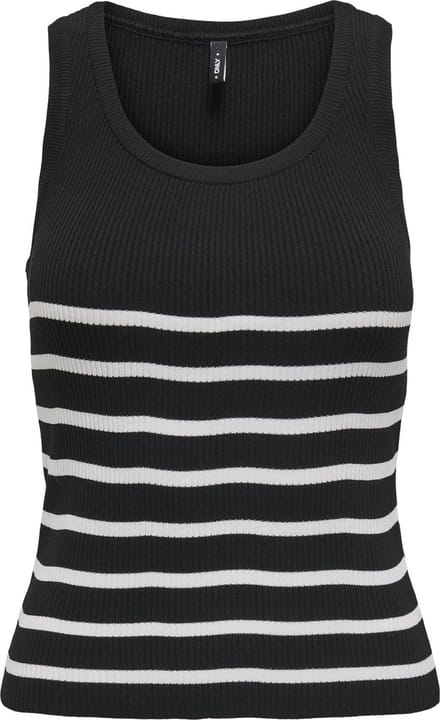 ONLY - ONLLILL SL U-NECK RACER BACK TOP CC KNT - Dames - Tank tops