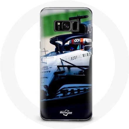 Case voor Samsung Galaxy S8 Formule 1 Pierre Gasly F1 Driver Wit wit