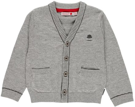Boboli Tricotosa Jas Grijs 18 Months Jongens