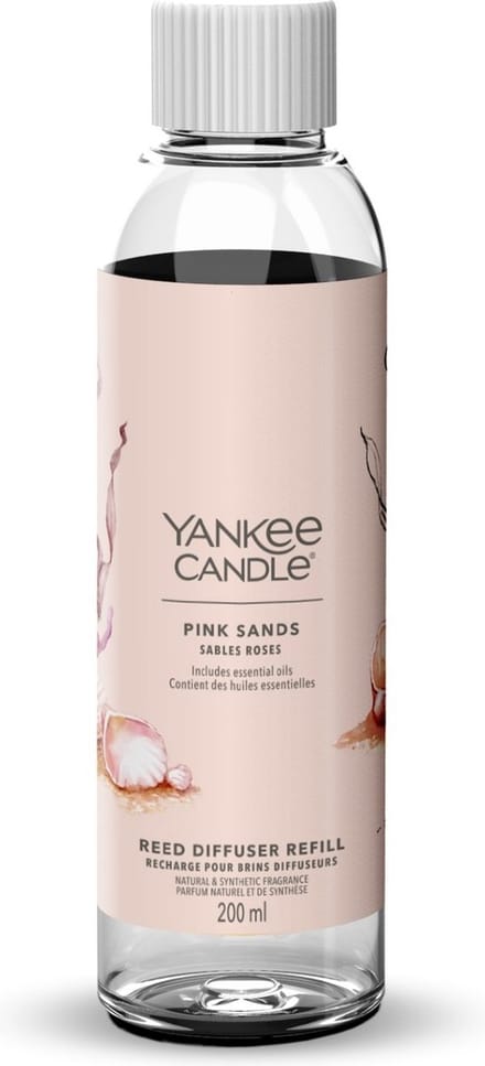 Yankee Candle - Navulling voor Geurstokjes 200 ml - Pink Sands