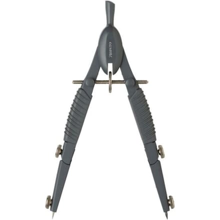 Aristo snelverstelpasser - Topline - lengte 17cm - diameter 370mm - mat grijs - AR-55816