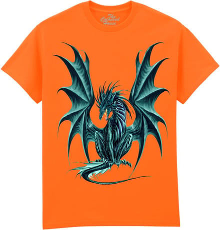 Draak Draco Jade The Coloured House T-shirt S