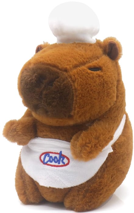 Noessa Capybara knuffel - Grappige pluche knuffel van 21cm - Cadeau