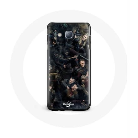 Coque pour Samsung Galaxy A3 Vikings Teaser Saison 6 Affiche Personnages Art