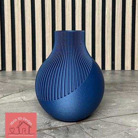 Vaas Nova - Japandi style - 3D geprint - Kunstbloemen - Legobloemen