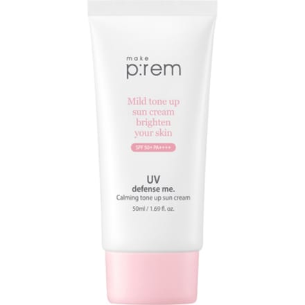 make p:rem - UV Defense Me. Calming Tone Up Sun Cream SPF 50+ PA++++ - 50ml