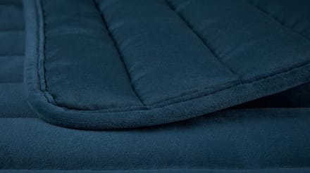 KAAT Amsterdam Confer Sprei - 260x260 cm - Blauw
